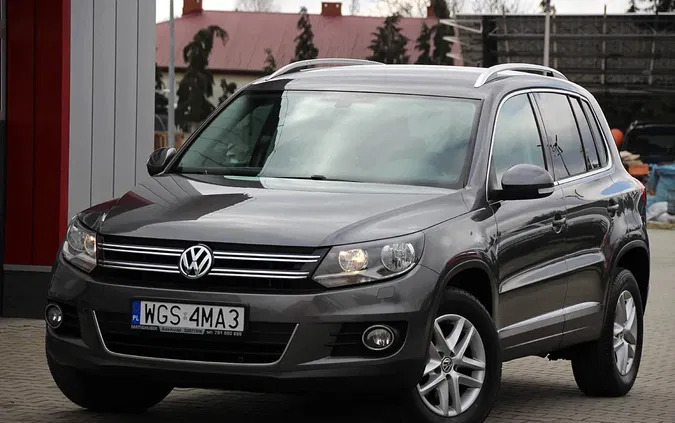 mazowieckie Volkswagen Tiguan cena 52900 przebieg: 184000, rok produkcji 2013 z Gostynin